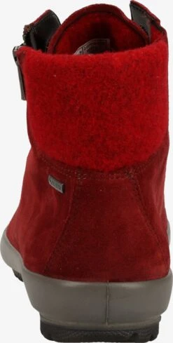 Legero Enkellaarsjes Veterlaarsjes Dames Karmijnrood -Legero Verkoopwinkel 07d22cd6cd74856685b0abbfa96a32f8