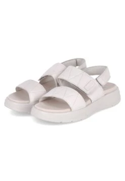 Legero Sunwalker - Sandalen Met Plateauzool - Off White