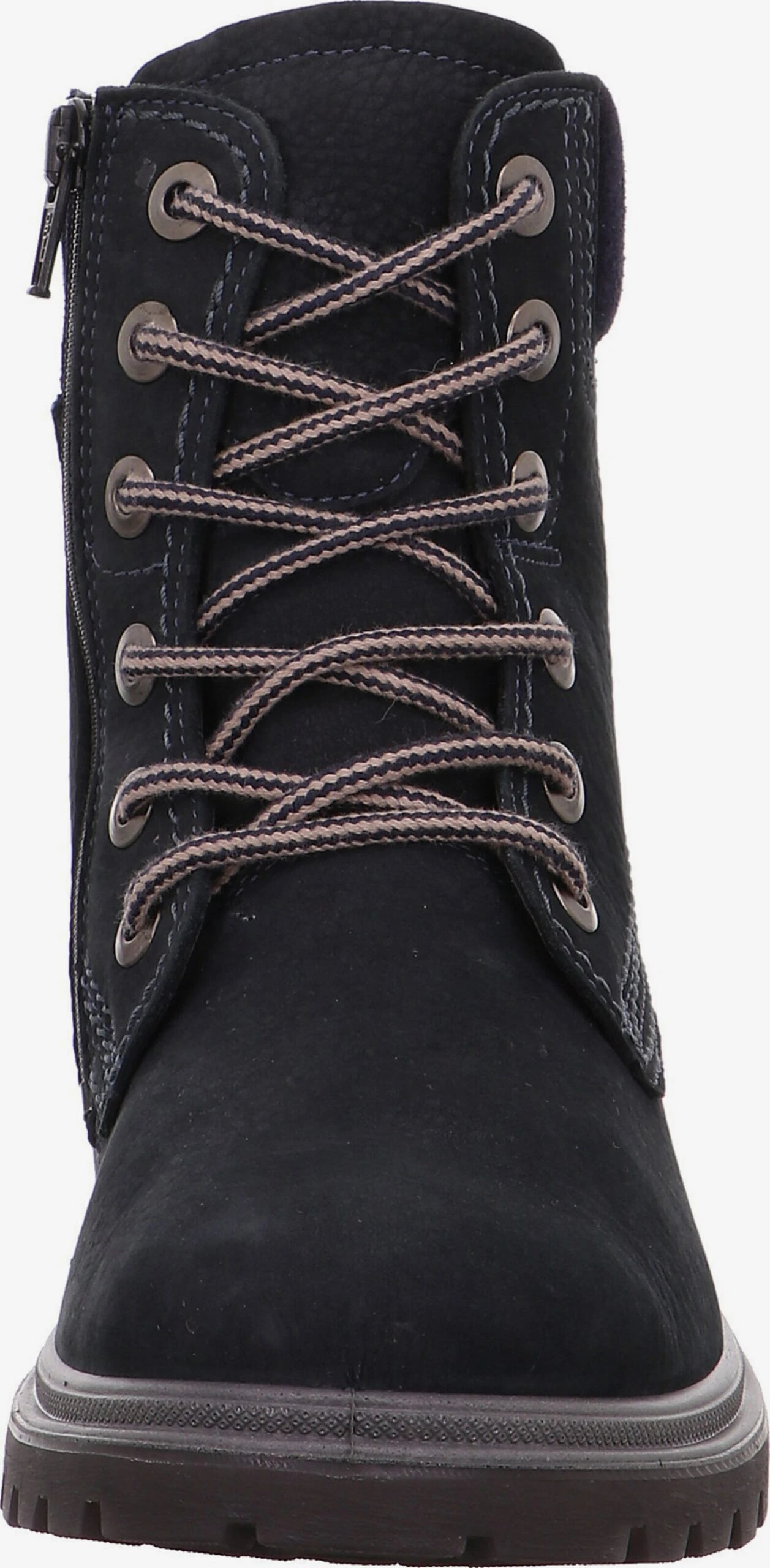 Legero Enkellaarsjes Veterlaarsjes Dames Nachtblauw 4 Legero Enkellaarsjes Veterlaarsjes Dames Nachtblauw - Afbeelding 2