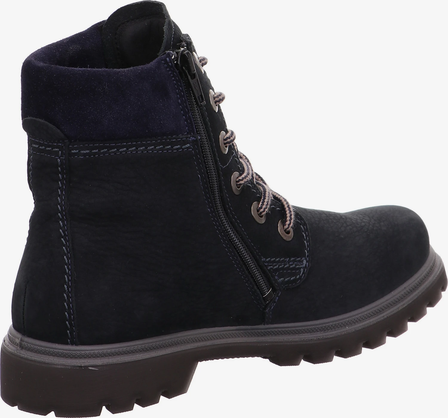 Legero Enkellaarsjes Veterlaarsjes Dames Nachtblauw 5 Legero Enkellaarsjes Veterlaarsjes Dames Nachtblauw - Afbeelding 3