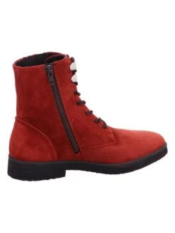 Legero Leren Enkellaarzen "Soana" Rood -Legero Verkoopwinkel legero leren enkellaarzen soana rood 4