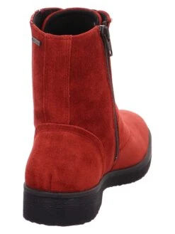 Legero Leren Enkellaarzen "Soana" Rood -Legero Verkoopwinkel legero leren enkellaarzen soana rood 5