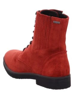 Legero Leren Enkellaarzen "Soana" Rood -Legero Verkoopwinkel legero leren enkellaarzen soana rood 6