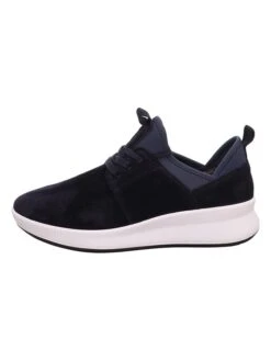 Legero Leren Sneakers "Light" Donkerblauw