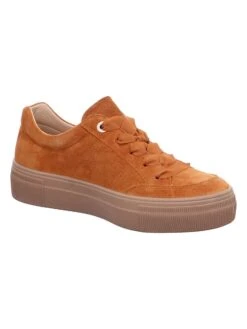 Legero Leren Sneakers "Lima" Oranje -Legero Verkoopwinkel legero leren sneakers lima oranje 3